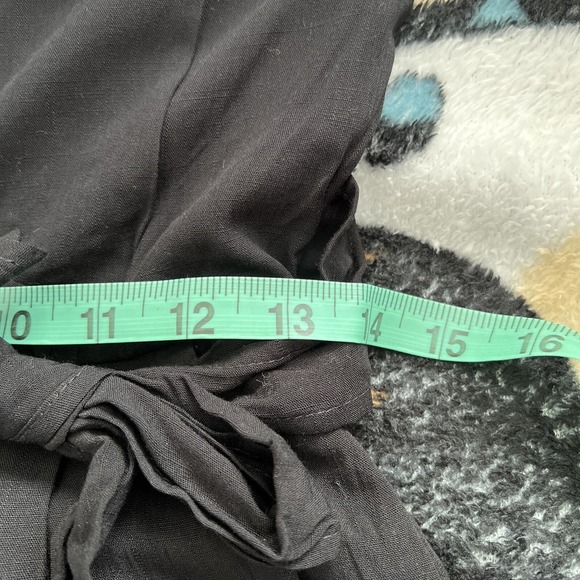 One Clothing Faux-Wrap Romper, Women's Size XS Black NEW - Picture 4 of 6